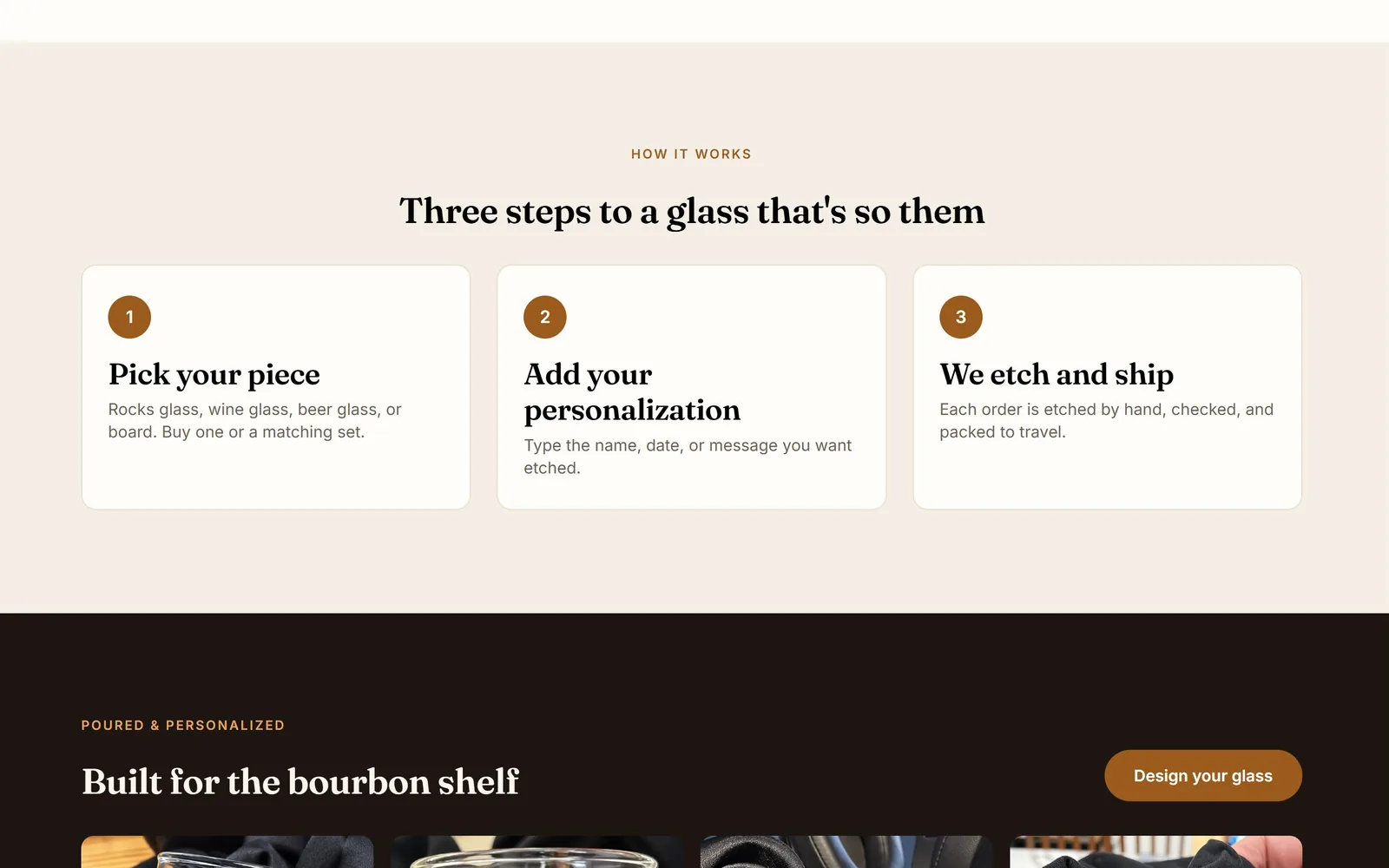 That's So You three-step how it works section